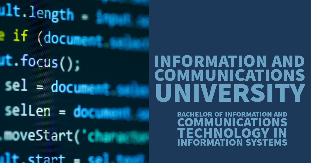  Bachelor of Information and Communications Technology in Information Systems